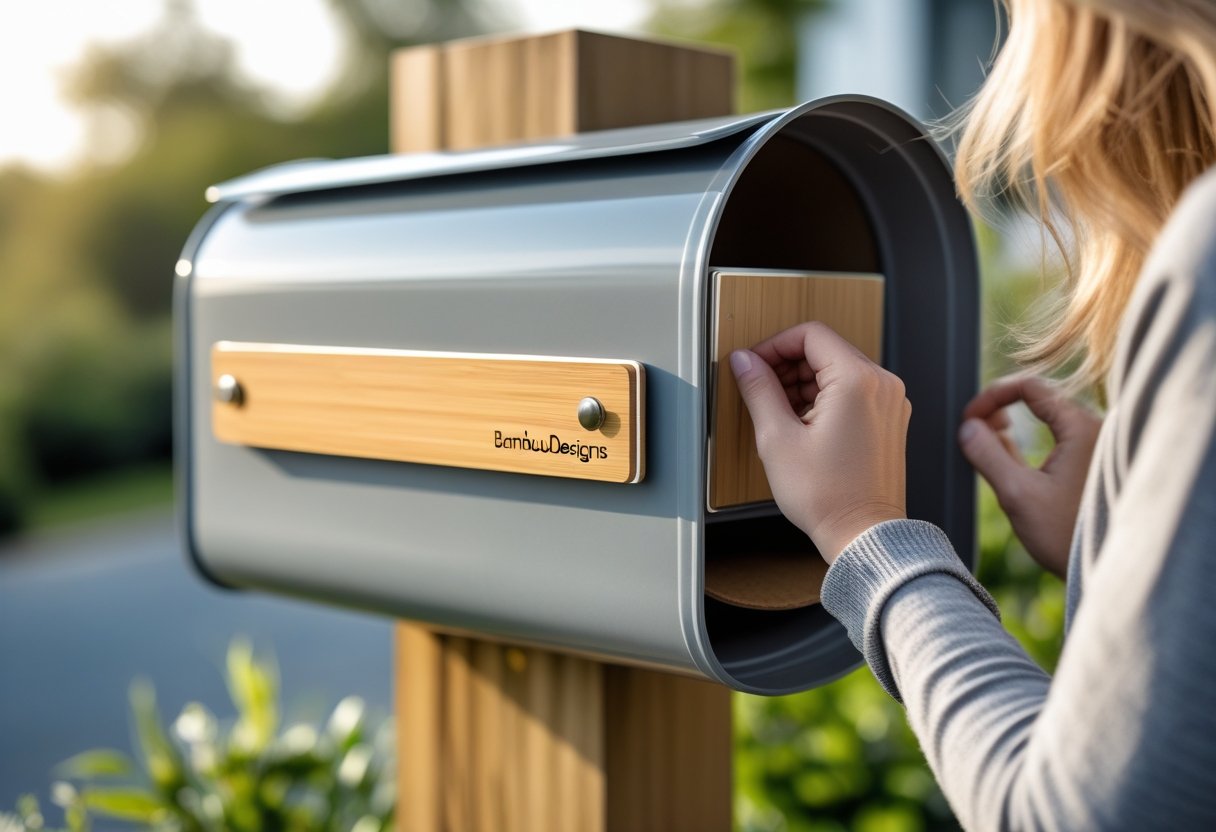 Sådan vælger du det perfekte navneskilt til din postkasse med inspiration fra bambusdesigns